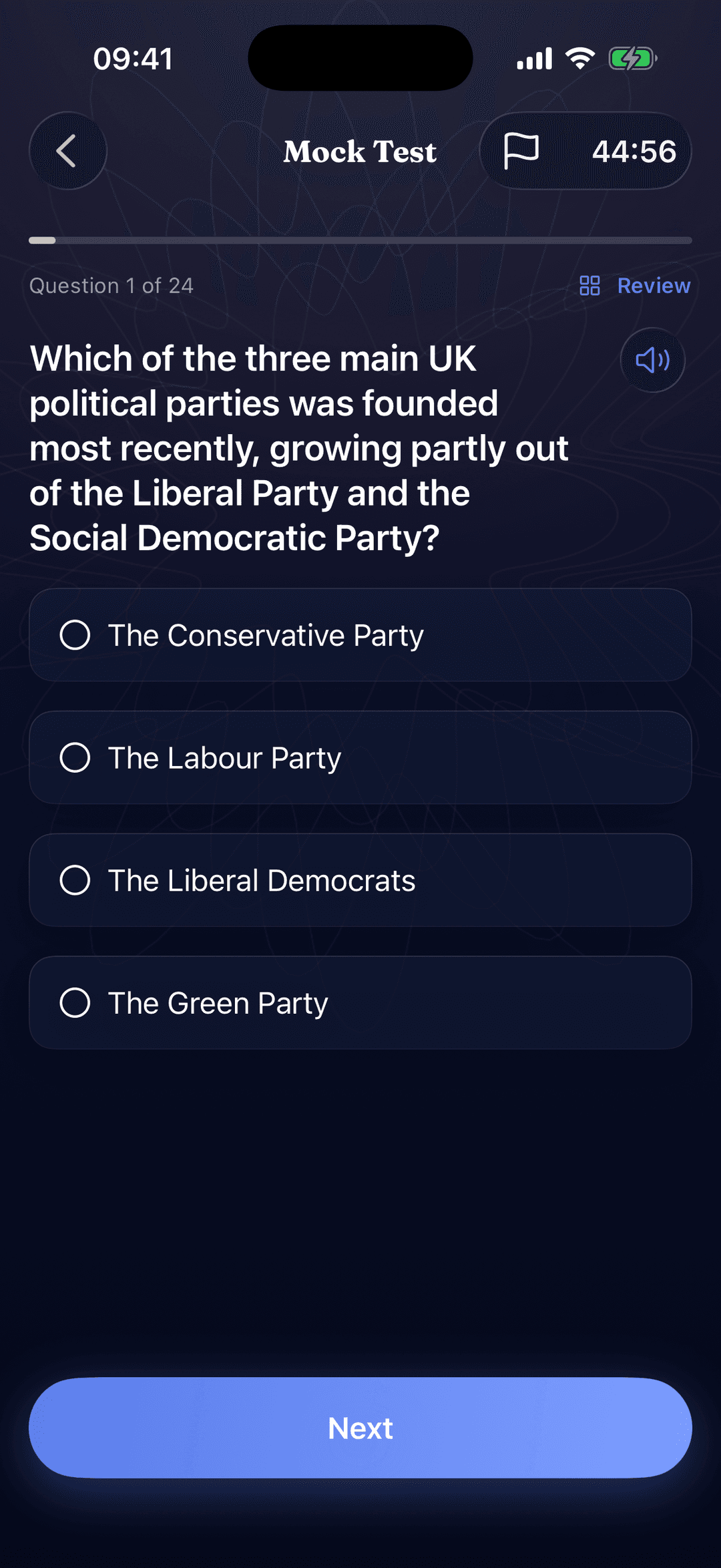 Life in the UK mock test